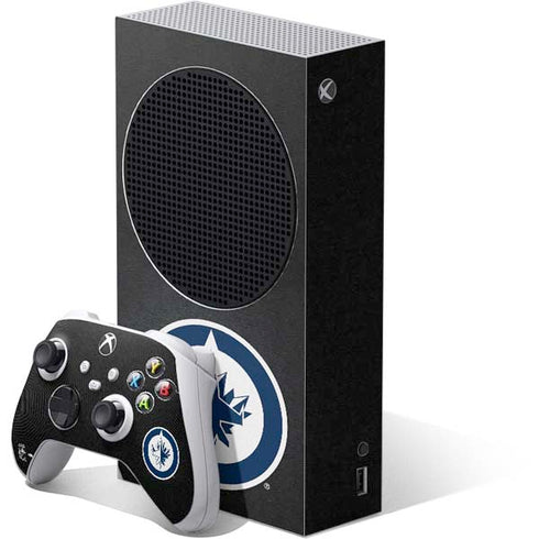 NHL Winnipeg Jets Black Background Xbox Series S Skins